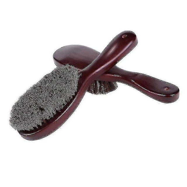 Clothes Brush Garment Brush With Soft Horsehair And Wooden Handle Compatible Coat Men Compatibles