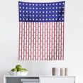 thumbnail image 1 of USA Tapestry, American Flag with Stars and Stripes Nationality Independence Day Theme, Fabric Wall Hanging Decor for Bedroom Living Room Dorm, 5 Sizes, Violet Blue Ruby White, by Ambesonne, 1 of 1