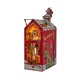 thumbnail image 2 of XWSHYW Juguetes para Niños Diy Casa Pequeña Canción de Noche de Nieve Sujetalibros Ensamblado Modelo En Miniatura Juguete de Construcción Regalo-Navidad/Regalo de Cumpleaños 10Ml, 2 of 5
