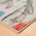thumbnail image 3 of Mohawk Home Prismatic Watercolor Floral Multi Transitional Theme Kids Precision Printed Area Rug, 5'x8', Orange & Blue, 3 of 5