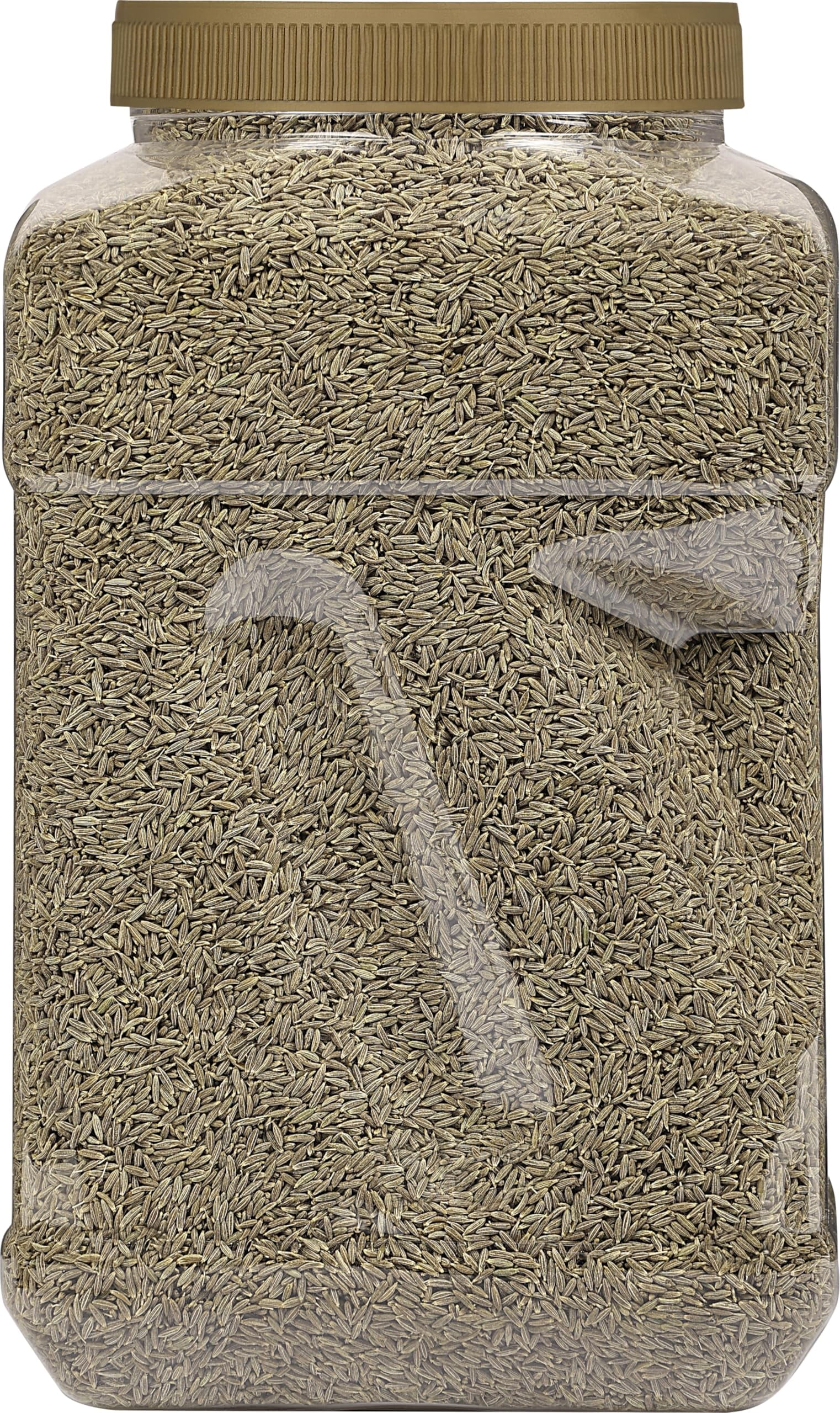 Rani Cumin Seeds Whole (Jeera) Spice 80oz (5lbs) 2.27kg Bulk PET Jar ~ All Natural | Gluten Friendly | NON-GMO | Vegan | Indian Origin