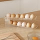 thumbnail image 3 of Storage Box Kitchen Specific Refrigerator Side Door With Chicken Rack Refrigerator Fresh-keeping Box Double-layer Rolling Tray, 3 of 5