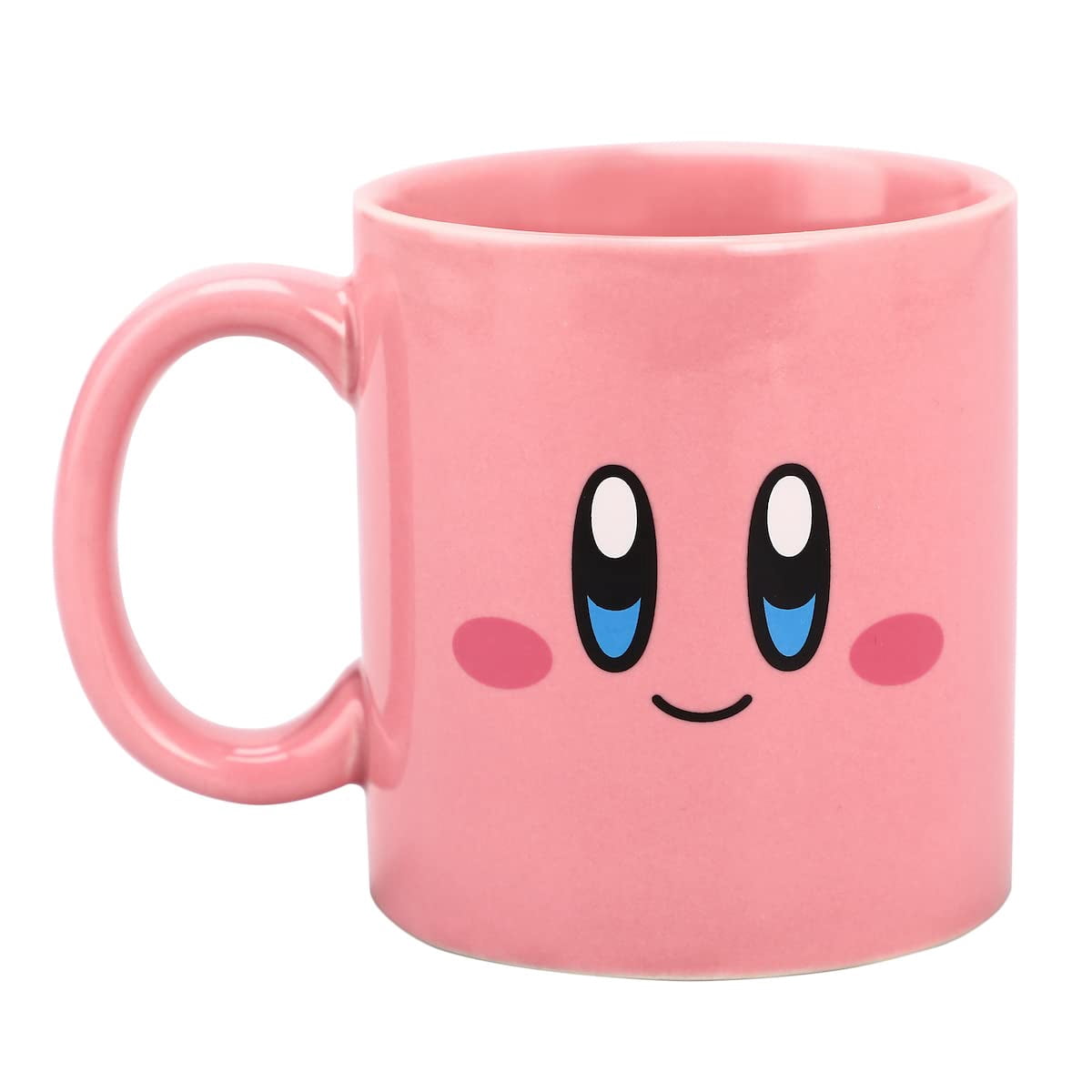 Kirby Big Face 16 Oz Pink Ceramic Mug