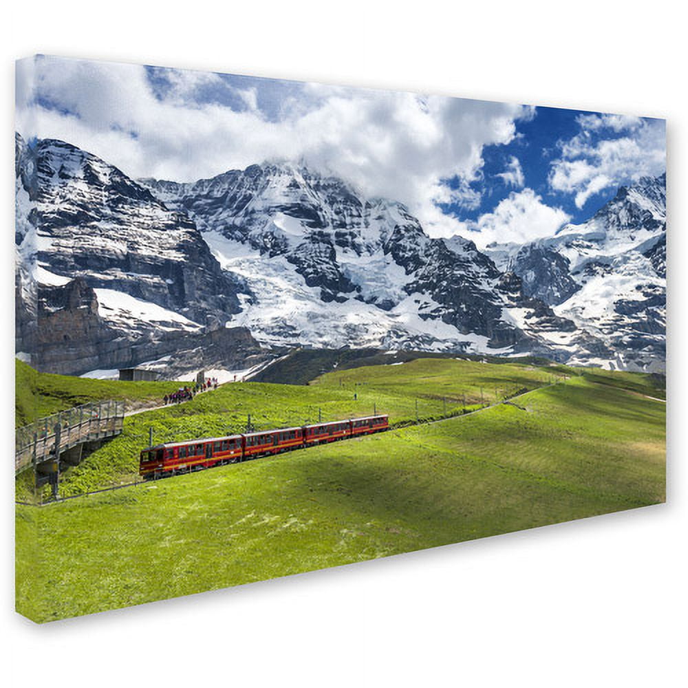 Trademark Fine Art "Beautiful Switzerland" Canvas Art by Philippe Sainte-Laudy