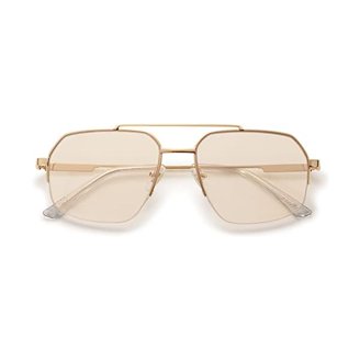 Retro Aviator Polarized Sunglasses for Women Men Double  display picture 3