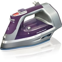 Hamilton Beach Durathon Digital Retractable Cord Iron, Silver, Model 19902F