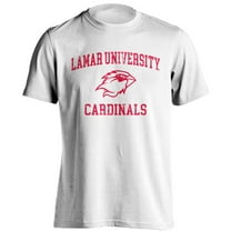 Lamar University Cardinals LU Distressed Retro Short Sleeve T-Shirt