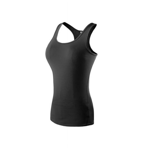 Lavaport 10 Colors Women's Compression Base Layer Quick Dry Tank Racerback Yoga Workout Top