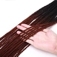 thumbnail image 4 of Ombre Senegalese Twist Crochet Synthetic Braiding Hair Extensions for Women, 4 of 6