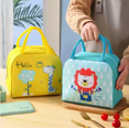 thumbnail image 3 of Insulated Cartoon Animal Reusable Lunch Bag-Baby Bue, 3 of 3