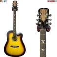 thumbnail image 7 of 5 CORE Guitar Wall Mount Hanger Hook with Wood Base Soft Padding Adjustable Rotatable Holder for Acoustic Classical Electric Bass Guitars - GH ABS R 1PC, 7 of 7