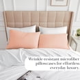 thumbnail image 3 of Southshore Fine Living, Inc. King Size Pillow Cases Set of 2, Ultra-Soft Brushed Microfiber, Blush, 3 of 8