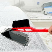 Riloer Snow Brush Auto Ice Scraper for Car Windshield Snow Brush with Foam Grip for Car Snow Scraper Made with Material