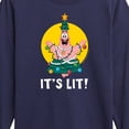 thumbnail image 3 of SpongeBob SquarePants - Patrick It's Lit - Toddler And Youth Long Sleeve Graphic T-Shirt, 3 of 6