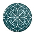 thumbnail image 1 of Fish Bones and Plastic Sea Ocean Pattern Pinback Button Pin, 1 of 4
