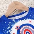 thumbnail image 7 of CAUYDY 2T 3T 4T 5T 6T 7T Dresses for Kids Girl Toddler Girls 4th of July Outfits Baby American Flag and Star Cute Print Dress Children Summer Sundress (Sizes 5-6 Years,Blue), 7 of 7