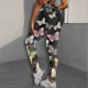 thumbnail image 4 of Gibobby Leggings deportivos mujer para yoga Fitness Stretch Mujeres Leggings altos Cintura Yoga Pantalones Strethcy Impresión Yoga Pantalones(Verde,M), 4 of 5