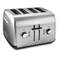 thumbnail image 1 of KitchenAid KMT4115SX tostador de acero inoxidable, acero inoxidable cepillado, 4 rebanadas (paquete de 1), 1 of 4