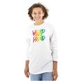 thumbnail image 3 of Weird Proud LGBTQ Pride Funny Cool Plus Size Long Sleeve Graphic Tee Shirt Brisco Brands 3X, 3 of 5