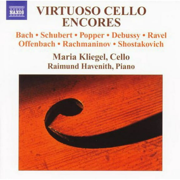 Maria Kliegel - Kliegel, Maria : Virtuoso Cello Encores - Music & Performance - CD