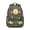Dark-green-5, variant on Boho Dog Aesthetic Backpack with Hand-Drawn Dog Graphics, Ethnic Patterns, and Floral Designs, Spacious and Trendy