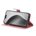 thumbnail image 3 of Allytechgroup for iPhone 16e Case with Credit Card Slot, PU Leather RFID Blocking Wallet Flip Case with Stand Wrist Strap Shockproof Protective Back Cover for iPhone 16e, Rosegold, 3 of 8
