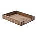 thumbnail image 3 of Kirigen Wood Letter-Size Tray Single-Tier(TP-DBR)- Wooden Tones Collection Front-Load Documents Tray for Office Desktop Organizer - Desk Magazine, File, Folder, Paper Holder Drak Brown, 3 of 4