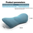 thumbnail image 4 of Cojín lumbar de espuma viscoelástica, almohada de firmeza equilibrada para aliviar el dolor de espalda baja, almohada de respaldo ideal para silla de oficina, asiento de coche, sillón reclin, 4 of 5