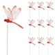 thumbnail image 1 of 10PCS Decoración de Estacas de Jardín de Libélulas, Estacas de Libélulas Artificiales, Interior y Exterior, Decoración de Pote de Flor de Jardín, Decoración de Hogar de Libélula Simulada, Calcomanías, 1 of 5