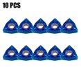 thumbnail image 1 of 10X Hrc45 Bleu Nano Wnmg080408 Outils de Tournage Insert en Carbure Coupe-Bordure, 1 of 8