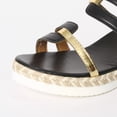 thumbnail image 3 of Mepaouo Women's Slide Sandals Arch Support Slip on Wedge Shoes Comfort Casual Platform Walking Sandal, 3 of 8