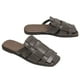 thumbnail image 3 of Sandalias planas para mujer cómodas zapatillas planas de tejido elegante para fiestas y vacaciones, 3 of 8