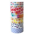 thumbnail image 1 of Coofit 6 Rolls Christmas Masking Planner Tape Cute Tearable Cartoon Craft Tape, 1 of 10