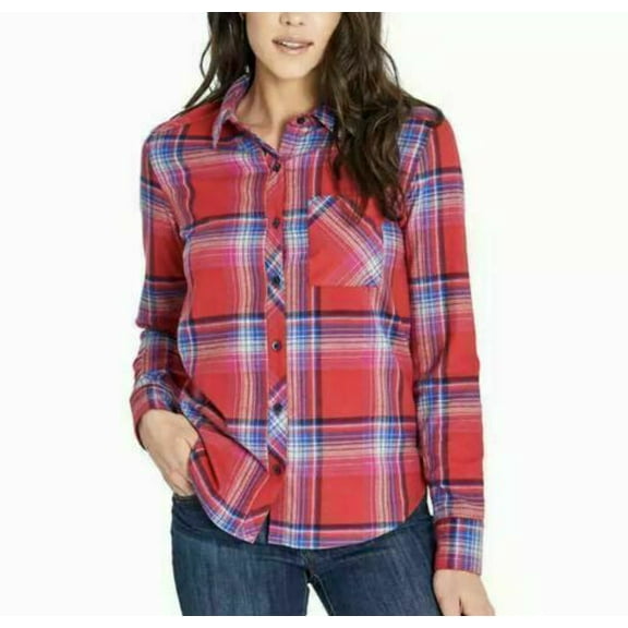 Orvis Women's Flannel Shirt (Red , Medium)