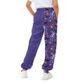 thumbnail image 4 of XQYLOS Girls Halloween Sweatpants - Pumpkin Ghos𝗍 Print 𝖣rawstring Baggy High Waisted Elastic Long Bottom for Kids 3-14Y, 4 of 6