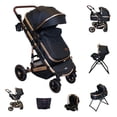 thumbnail image 1 of Carriola 6 En 1 | Base Mecedora | Autoasiento | Amalfi Ibaby negro, 1 of 10