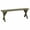 Linden Leaf Stain, variant on Amish Made 2 Foot Spruce Crossleg Outdoor Dining Bench in Unfinished - Wooden Bench Handcrafted in the USA