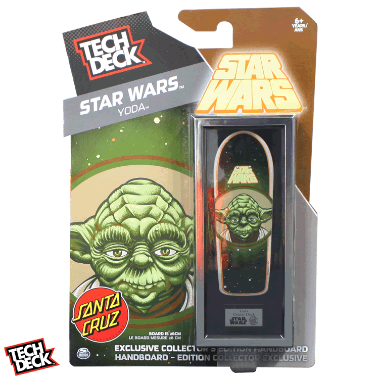 Star Wars Yoda Tech Deck Handboard Collector Edition Large 27cm 10 5 Mandalorian Action Figures Toys Hobbies