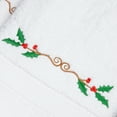 thumbnail image 2 of Authentic Hotel and Spa Spa Home Holly Holiday Turkish Cotton Hand Towels (Set of 2), 2 of 3