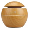 thumbnail image 1 of Mini humidificador USB para el hogar, rociador de escritorio de niebla fría con difusor de grano de madera claro colorido para oficina de aroma sidaley HA000559-03B, 1 of 6