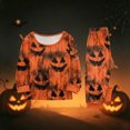 thumbnail image 7 of Halloween Family Matching Pajamas Sets, Halloween Family Loungewear, SpiderWeb Printed Holiday PJS Sleepwear, Halloween Soft Home Relaxing Night Clothes Matching Pjs Set Home Clothes, 7 of 7
