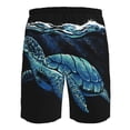thumbnail image 6 of Naloa Ocean Turtle Men's Beach Shorts, Surfing shorts, Swim trunks, Quick Dry Swim Trunks for Surfing Beach Fun - X-Large, 6 of 9