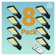 thumbnail image 2 of Solar Street Lights Outdoor 1~8Pack Solar Lamp Waterproof With 3 Mode Motion Sensor Security Lighting For Garden Path Yard Patio ,Easy to Install, 2 of 7