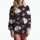 thumbnail image 1 of Sudadera con estampado de gran tamaño para mujer, sudadera holgada de estilo anime de otoño 2024, sudaderas con capucha de alta calidad con estampado de Hello Kitty para niña, 1 of 1