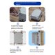 thumbnail image 3 of Caja impermeable de plástico al aire libre enchufe protector caja impermeable caja impermeable, 3 of 10