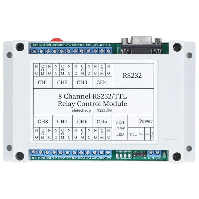 Serial Port Remote Control Switch, Multifunctional Relay Module Less Interference For Automation For Smart Home
