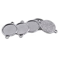 thumbnail image 4 of Bandejas colgante BLESIY para cabujón en blanco 100 piezas antigua forma, 4 of 8