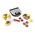 thumbnail image 2 of Melissa & Doug Press and Serve Wooden Waffle Set (23 pcs) - Play Food and Kitchen Accessories, 2 of 5