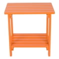 thumbnail image 5 of Shine Company Rectangular Side Table - Tangerine, 5 of 5