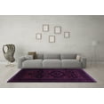 thumbnail image 3 of Ahgly Company Indoor Rectangle Persian Purple Traditional Area Rugs, 8' x 12', 3 of 4